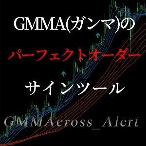 MT4にGMMAを表示できるインジケーターにサイン＆アラート機能を付けたシグナルツール