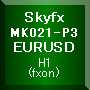 Skyfx MK021-P3 EURUSD(H1) ซื้อขายอัตโนมัติ