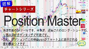 スピード&シンプル決済ツール　[超解]チャートシリーズ　Position Master