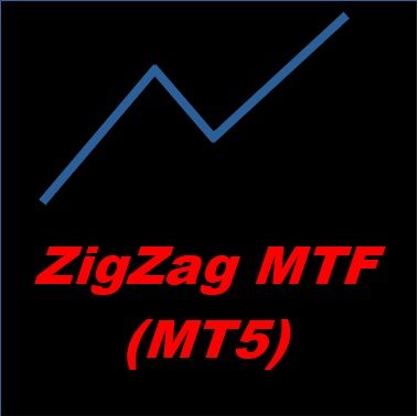 【MT5版】ZigZagMTF（マルチタイムフレームジグザグ） インジケーター・電子書籍