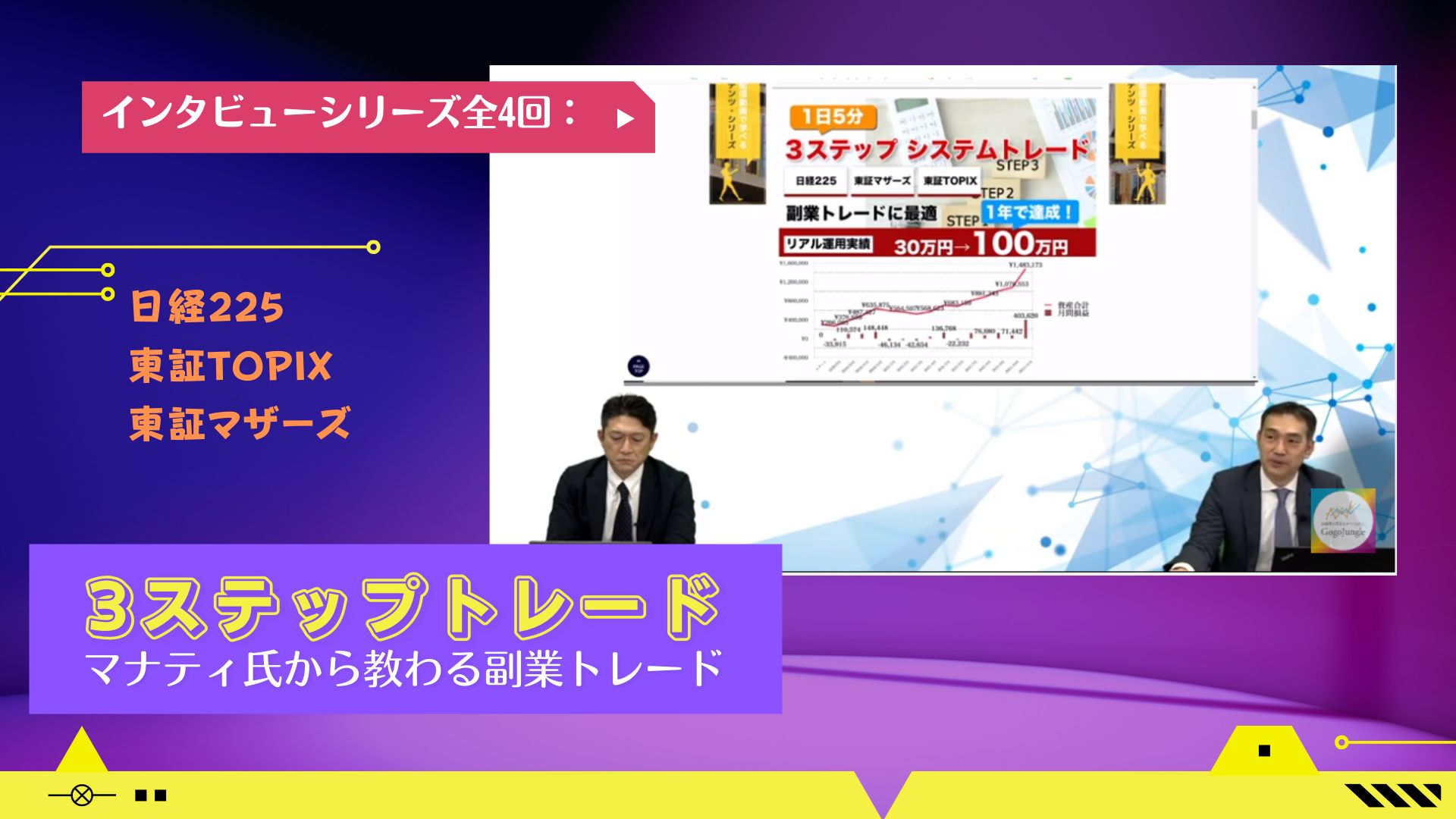 『3ステップトレードツール』で年間300%の利益を達成！？ แนะนำการลงทุน+