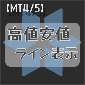 【MT4/5】前日、当日の高安を表示してみよう。