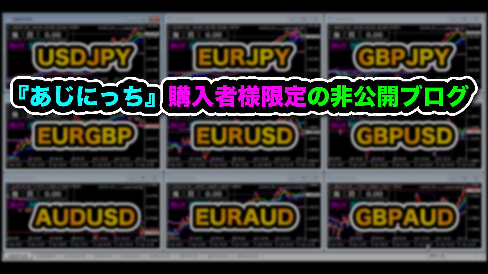 ハイブリッドFXトレードシステム『あじにっち』購入者様限定情報 Investment Navi+