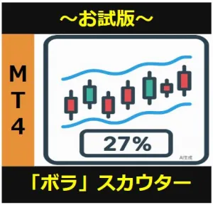 【MT4】「ボラ」スカウターBBwidth（インジケーター）
