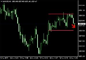 MT4 バンドハイローライン