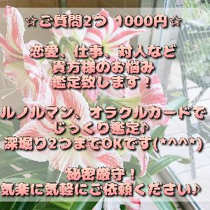 ルノルマンカードとオラクルカードで貴方様の不安や悩みを占い・鑑定いたします♪