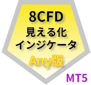 8CFD見える化インジケータAny版_MT5 Indicators/E-books