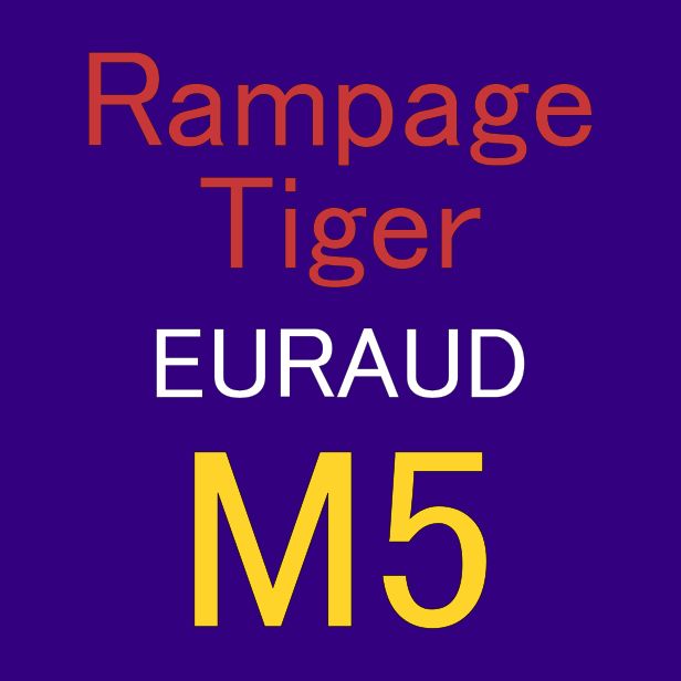 Rampage Tiger EURAUD 5分足版 ซื้อขายอัตโนมัติ