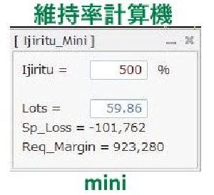 維持率計算機 mini