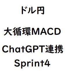 【ドル円】AI(Chat GPT)連携機能付き大循環Sprint4 Auto Trading