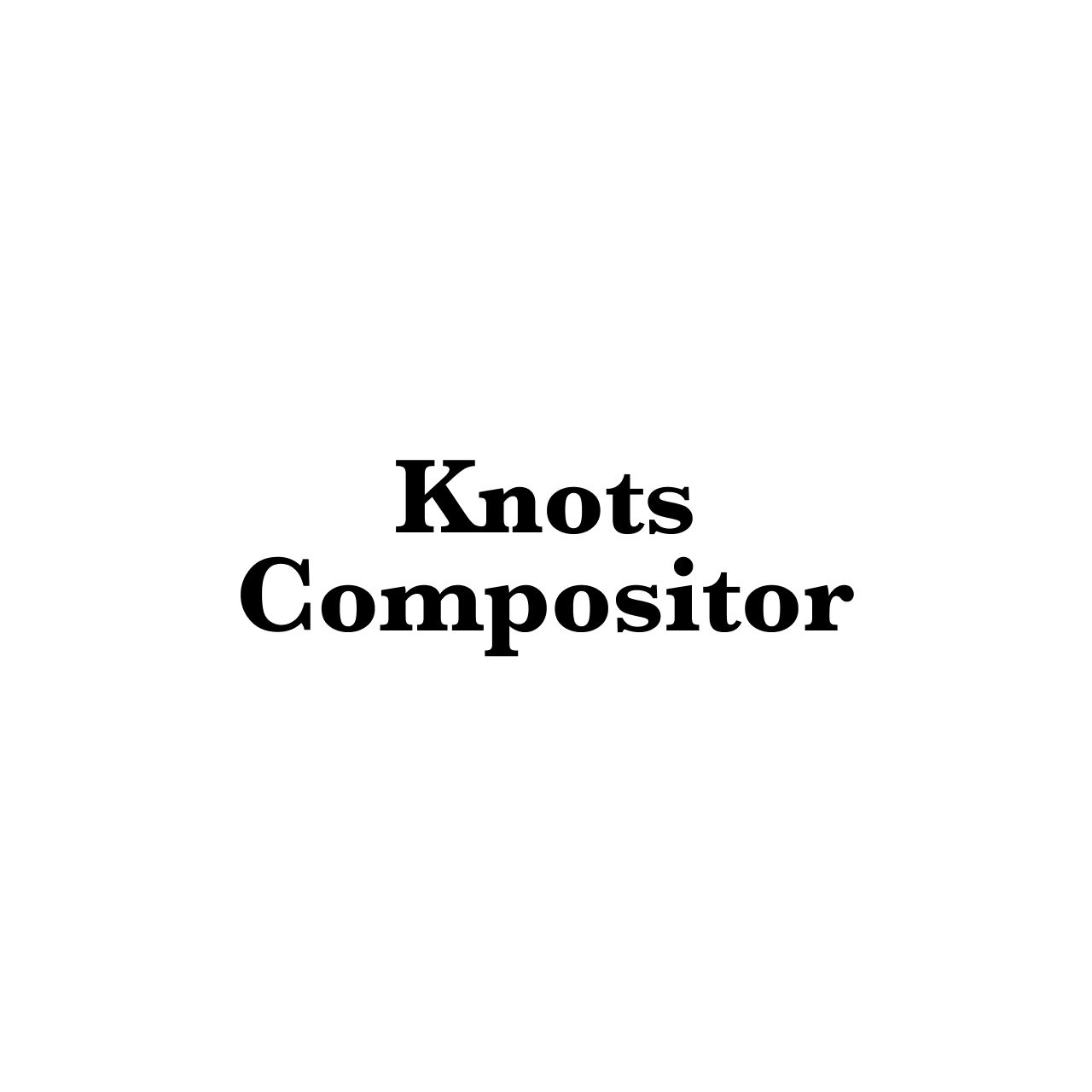 Knots Compositor インジケーター・電子書籍