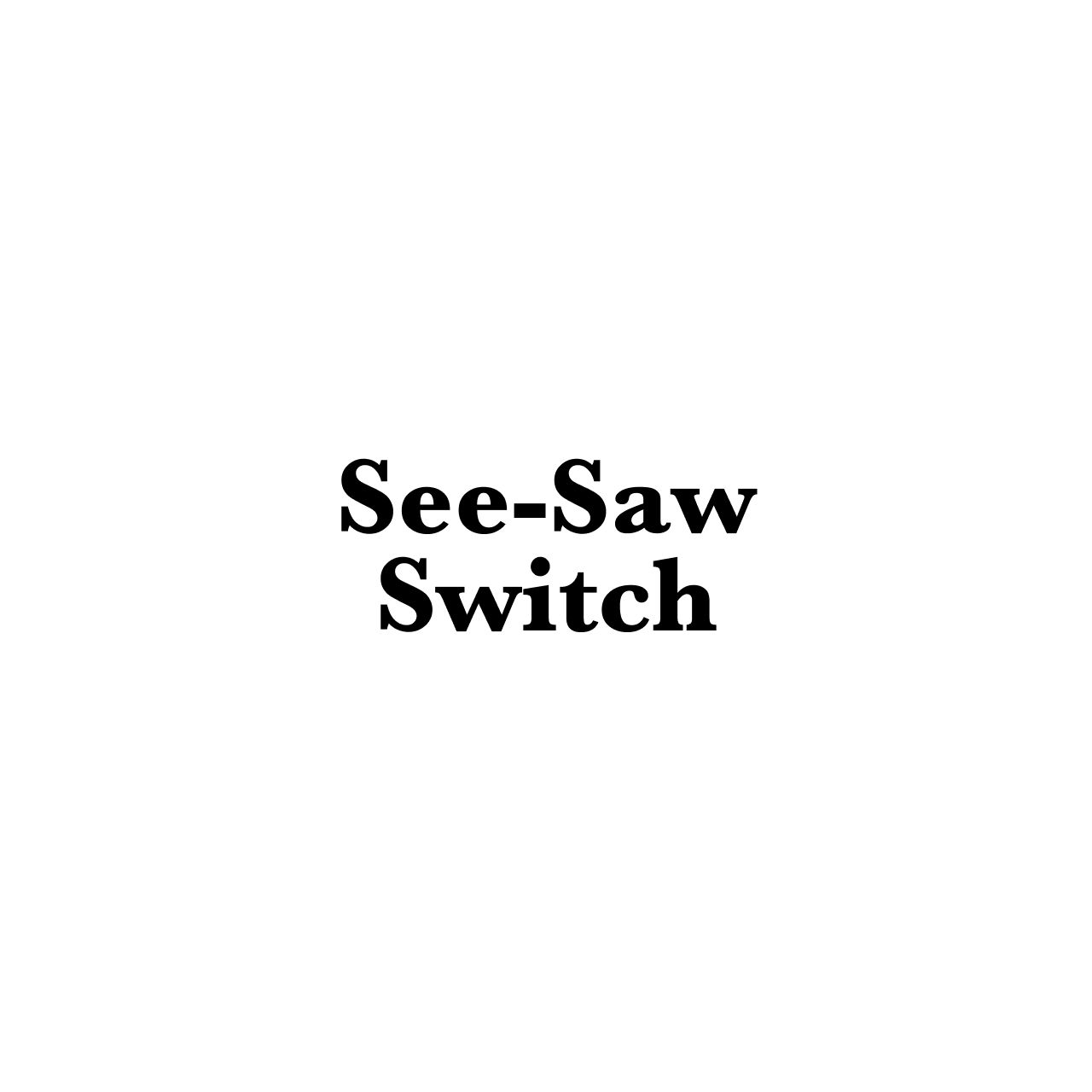 See-Saw Switch Indicators/E-books