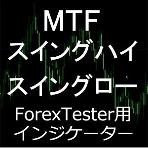 ForexTester用 MTF スイングハイ・スイングロー Swing High Swing Low インジケーター(FT6,FT5,FT4,FT3,FT2 対応) インジケーター・電子書籍