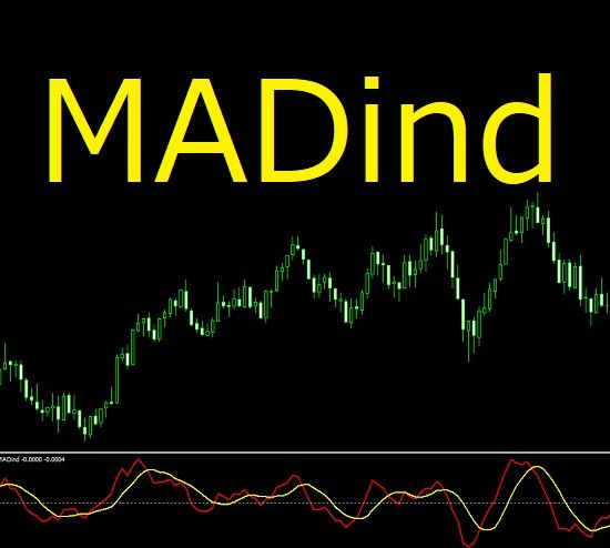 MADind 　MACD より早くて使いやすい (アラーム付き)　　 インジケーター・電子書籍