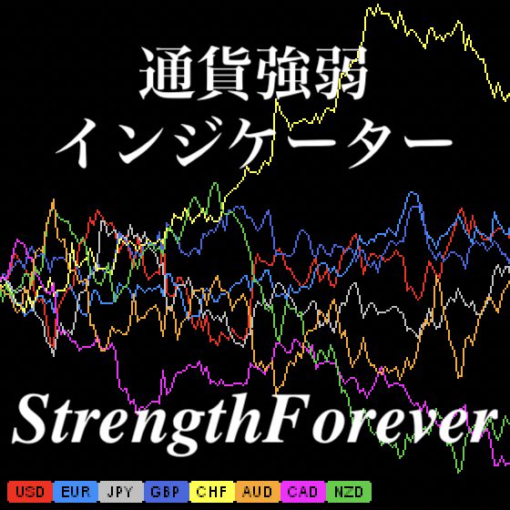 【StrengthForever】通貨強弱インジケーター インジケーター・電子書籍