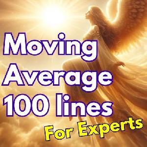 Moving Average 100 lines