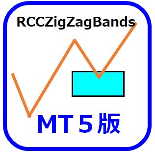 ZigZag波＋リトレースメント戦略のためのツール[RCCZigZagBands]【MT5版】 インジケーター・電子書籍