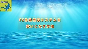 【FX】自動売買システムを使いこなす方法 投資ナビ＋