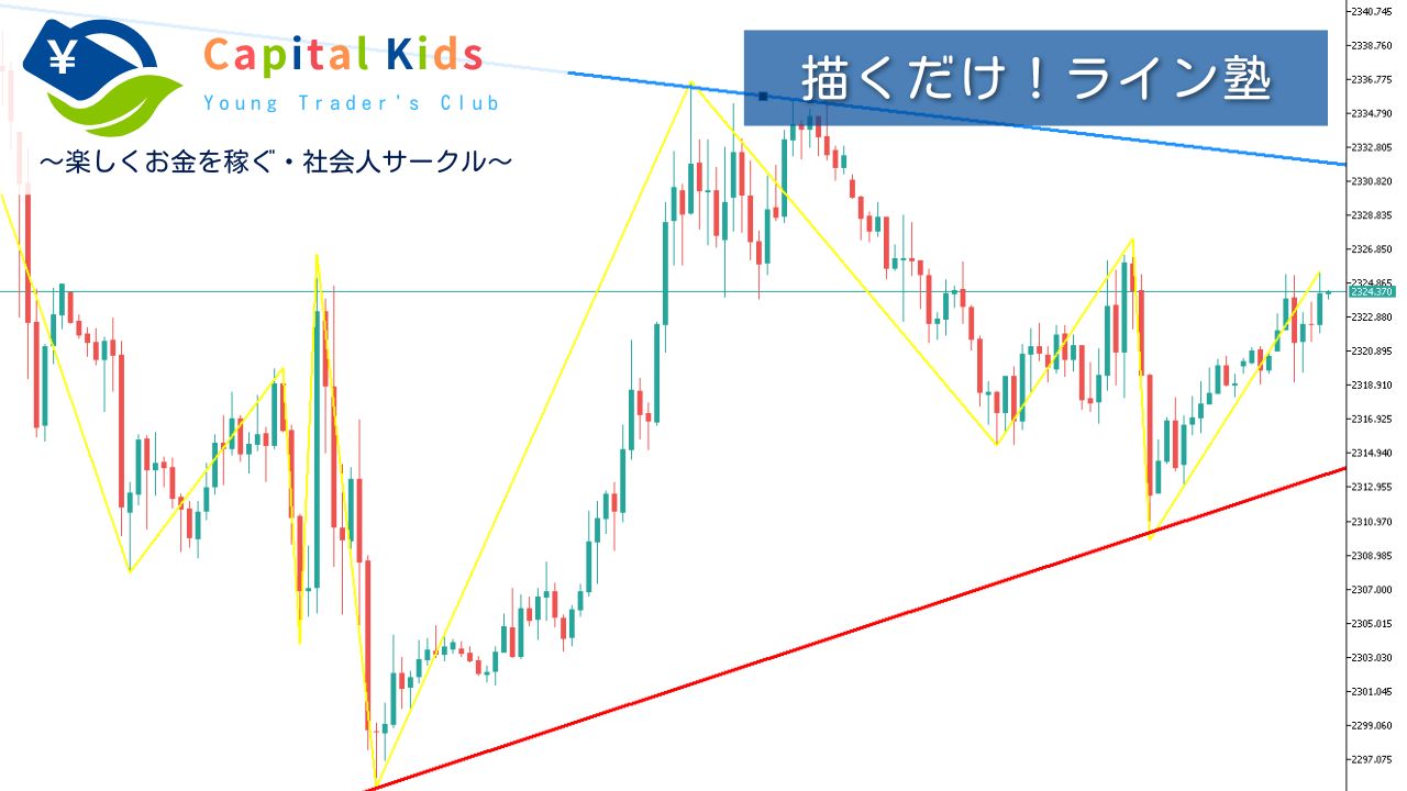 描くだけ！ライン塾（初月無料）
コンセプトは、ラインを引いてあとは待つだけ！ Investment Navi+