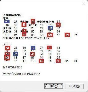 ロト・ナンバーズ予想ソフトウエアAI&P2+3（2024年8号）全部入り