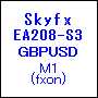 Skyfx_EA208-S3_GBPUSD(M1) Sell Only 自動売買