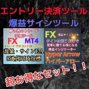 爆益デイトレ最強サインを超便利なマルチトレードプロツールで自動稼働！とってもお得なセットファイル！