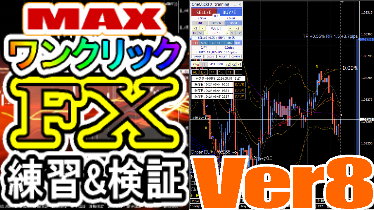 ワンクリックFXトレーニングMAX機能詳細ページ - 投資ナビ＋ - 世界の
