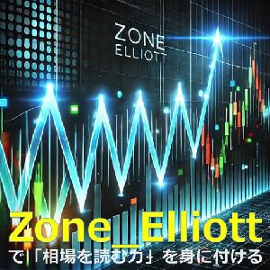 相場が読める！高機能で自動描画するエリオット波動の最高峰。「ゾーン」×「エリオット波動」で確実に利益を掴め！『Zone Elliott』‼