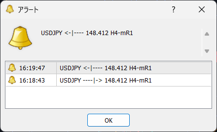 PC版MT4のスクリーンショット