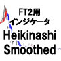 【平滑平均足（Heikinashi Smoothed）】 ForexTester2用インジケータ Indicators/E-books