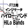 【ハイロー・バンド（HiLo Bands）】ForexTester2用インジケータ インジケーター・電子書籍