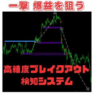 高精度ブレイクアウト検知サインツール　MT4版