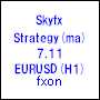 Skyfx_Strategy(ma)_7_11_EURUSD(H1) ซื้อขายอัตโนมัติ
