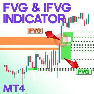 FVG and IFVG Indicator MT4 