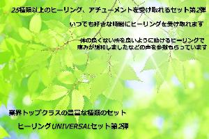 25種類以上のヒーリング、アチューメントを受け取れるセット第2弾