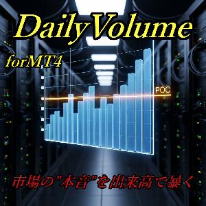 DailyVolume forMT5  "相場の核心"を可視化する出来高分析ツール