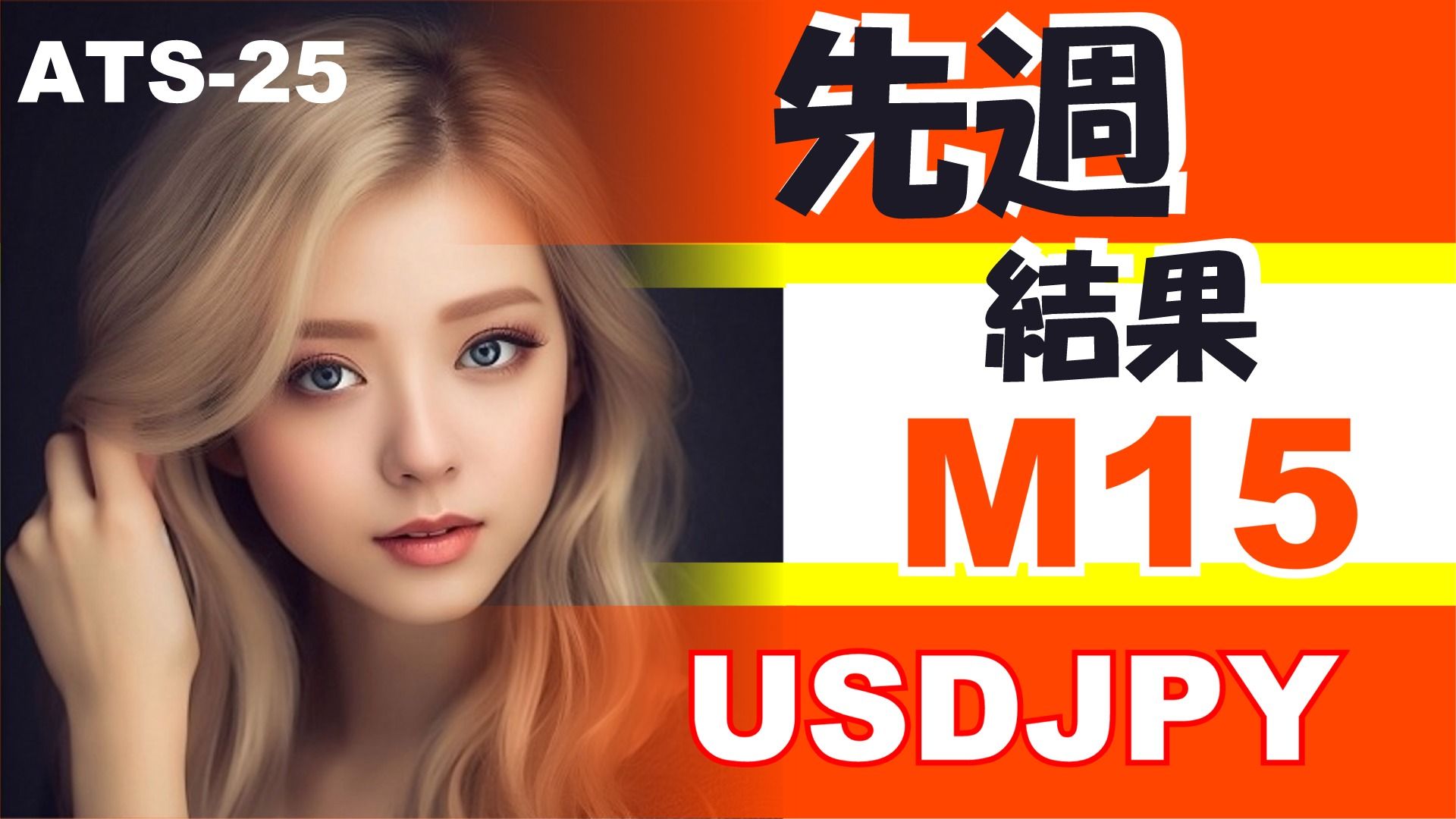 M15 週間報告！【USDJPY】ATS-25 Investment Navi+