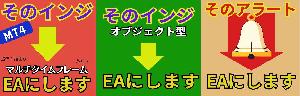 インジケーターEA化ツールを3本セット