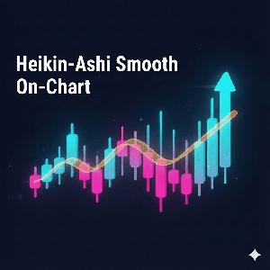 TradingView スムーズ平均足・オンチャート版（Heikin-Ashi Smooth On-Chart）