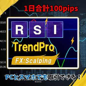 RSI-TrendPro FX 1日合計100pips スキャルピング