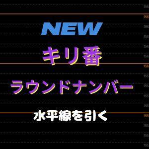 キリ番自動描画インジケーター｜ラウンドナンバーに水平線を一発表示！主要キリ番と補助キリ番を2色で階層表示｜価格ラベル付きで視認性抜群｜MT4専用