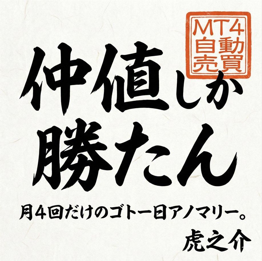 仲値しか勝たん - システムトレード - 世界のトレード手法・ツールが集まるマーケットプレイス - GogoJungle