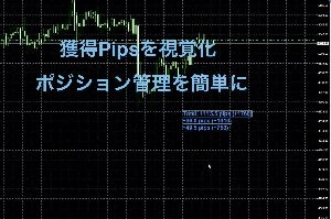 Pips表示インジケーター