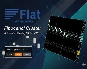 Flat Fibonacci Cluster【マルチタイムの重なりを完全可視化】