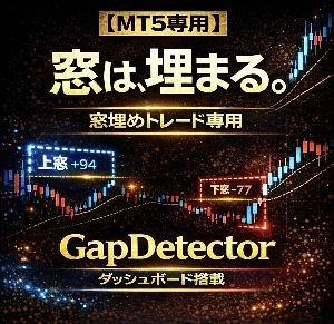 GapDetector｜窓検知インジケーター for MT5