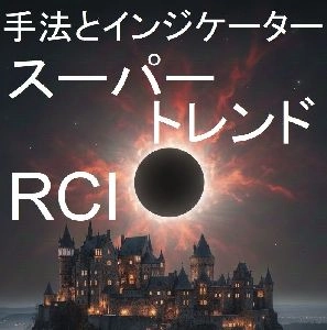 【スーパートレンドRCIで勝つ！！】トレンド転換・押し目買い・戻り売り　手法とケーススタディとインジケーター【STRCI】