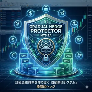 次世代型・段階的ヘッジEAPRO ～ 証拠金維持率を守り抜く「自動防衛システム」～