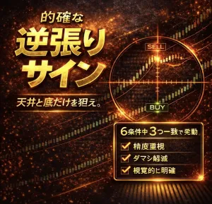 【限定価格】 Reversal Sniper｜高精度・逆張りサインインジケーター