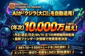 Claudeに俺のFX手法全てぶち込んでます