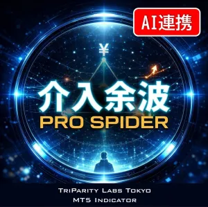 介入余波PRO SPIDER｜三通貨パリティの監視網で横断的に売買シグナルを捉える